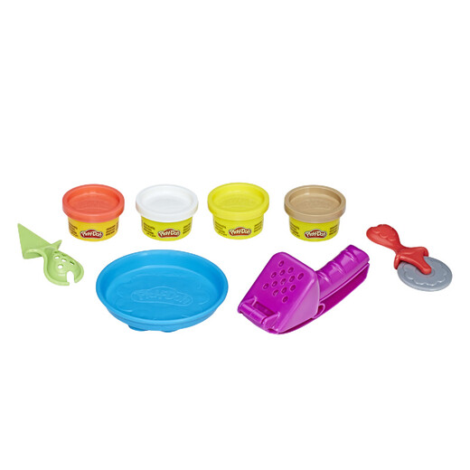 [70% neu] Hasbro farbige Schlamm Plastikine DIY handgefertigtes Kinderspielzeugset natürlicher Weizenmehl, der Spaß macht und die kreative Zeit Western Food Party Version C3117 macht