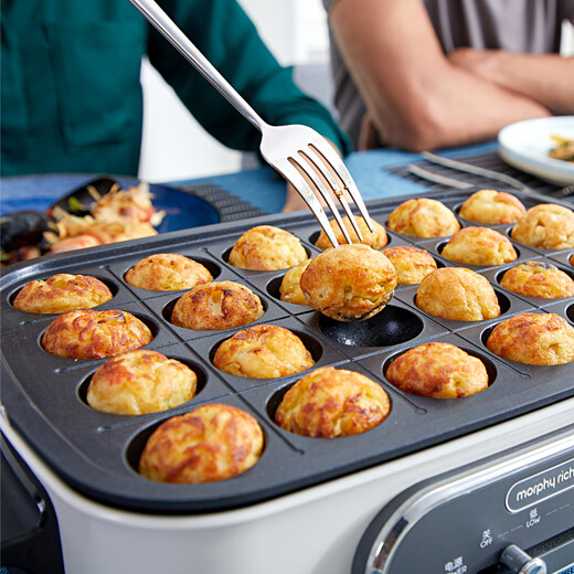 Morphyrichards MR1019 meatball plate, octopus small meatball test, rice ball plate accessory plate, suitable for MR9088