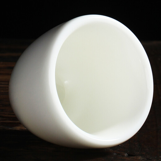 MULTIPOTENT Master Cup Chinese White Ceramic Tea Cup Kung Fu Tea Set Mutton Fat Jade Simple Tea Cup Yayun Cup Accompanying Gift Box