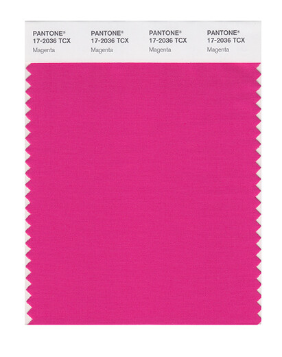 
PANTONE/Pantone/Collection Clothing and Home Furnishings 17-1740 to 17-2601TCX Cotton Version Single Color Card 17-2036X