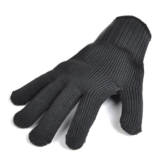 Pioneer safety anti-cut gloves, comfortable and non-stinging steel wire protective gloves, protective gloves, security equipment, security supplies, anti-cut gloves black