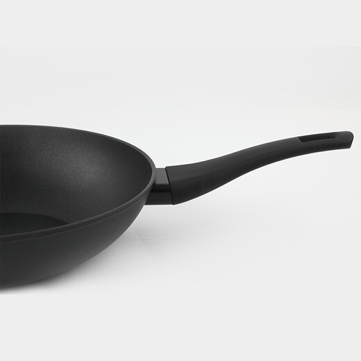 ROSSO SFERA imported from Italy Black Knight 28cm Chinese-style wok, non-stick pan for frying, household wok, kitchen cooking pot, induction cooker universal