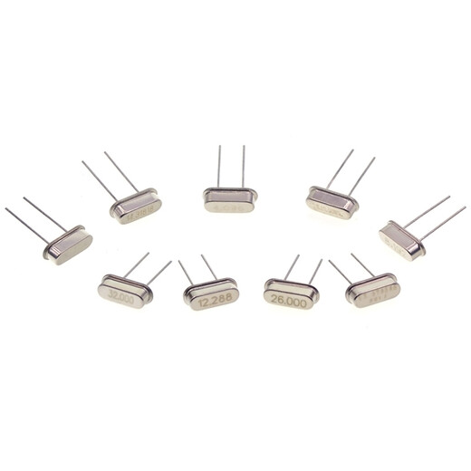 TaoTimeClub quartz crystal oscillator plug-in two-pin HC-49S passive clock crystal 3.579545MHz-40MHz 3.579545M plug-in two-pin (5 pieces)
