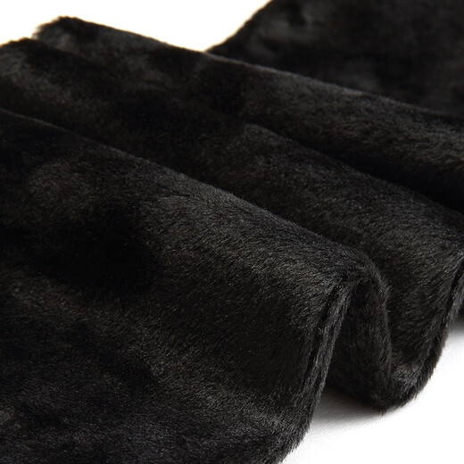 Langsha Men's Warm Pants Men's Velvet Thickened Tight Leggings Autumn and Winter New Cotton Pants Men's Winter Warm Line Pants Black About 500g One Size (110-180Jin Jin is equal to 0.5 kg)