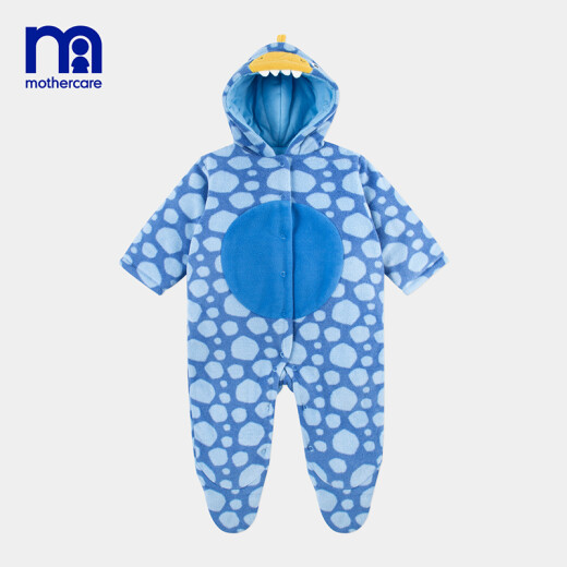 mothercare baby boy jumpsuit baby clothes baby boy hooded quilted long-sleeved jumpsuit children's clothing male MC881QB055MC881QB05580cm (80/48)