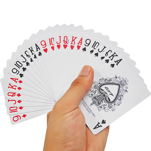 
Tongle plastic playing cards fill the big hole with Northeast Douji filling the front frosted PVC waterproof 9-A double pair set Fill the big hole with 699 red one (12 double pairs)