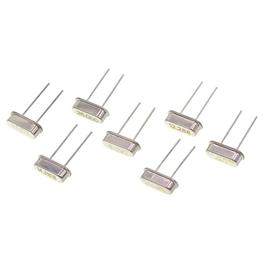 TaoTimeClub quartz crystal oscillator plug-in two-pin HC-49S passive clock crystal 3.579545MHz-40MHz 3.579545M plug-in two-pin (5 pieces)