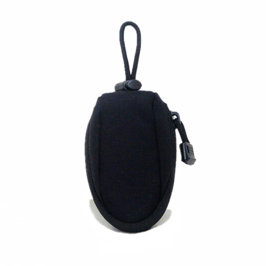 LOOYOO A9 High Galg-End Pull Forma de ratón Exquisito Bolsa Creative Key Bolet Billetera 1050D Material de nylon resistente al desgaste Negro
