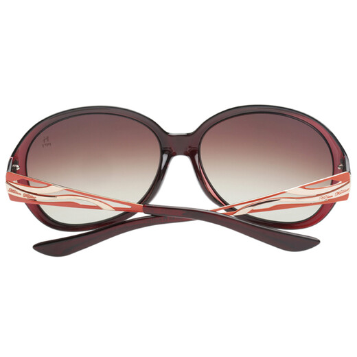 Helen Keller Helen Keller Women's acetate orange progressive frame gray progressive lens polarized glasses sunglasses H8229P97