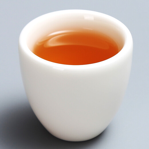 MULTIPOTENT Master Cup Chinese White Ceramic Tea Cup Kung Fu Tea Set Mutton Fat Jade Simple Tea Cup Yayun Cup Accompanying Gift Box