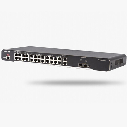 Ruijie RG-NBS2028G-S 24-port Gigabit Layer 2 Network Management Enterprise-level Switch Black