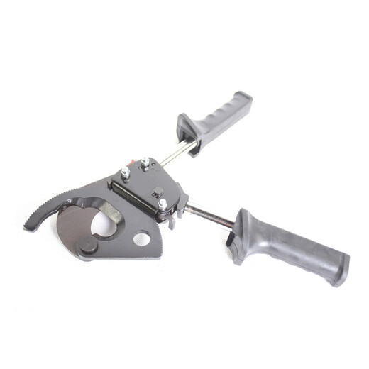 Manual gear scissors to cut 500mm cable, one-hand ratchet scissors with retractable handle, cable cutter