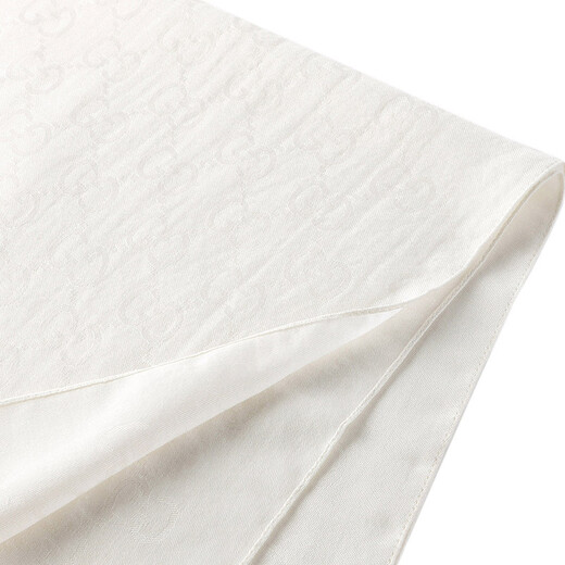 GUCCI GUCCI scarf ivory blended double G pattern women's scarf 165904 3G646 9000