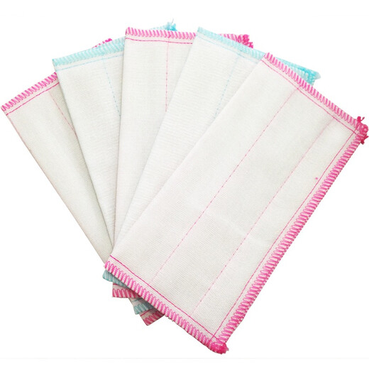 Jiecheng soft rag dishwashing cloth 28*28cm*5 pieces, pot and dishwashing cloth, kitchen scouring pad