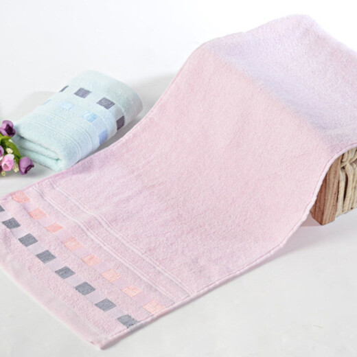 CoolMian towel pure cotton gift box, small towel gift, souvenir for employee activities, birthdays, weddings and festivals, optional embroidered double towel gift box (including handbag) 33*73cm