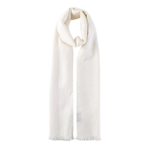 GUCCI GUCCI scarf ivory blended double G pattern women's scarf 165904 3G646 9000