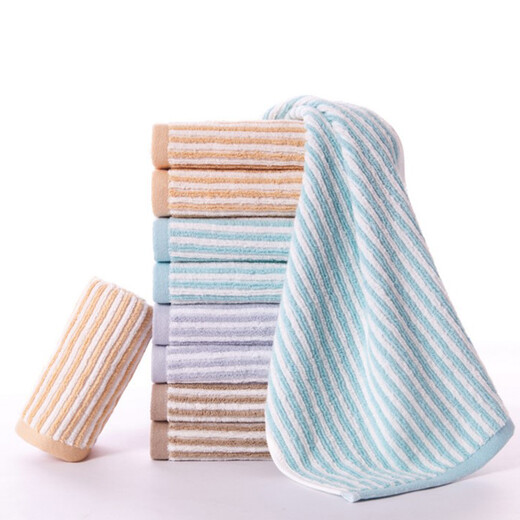 KING SHORE Toalla de algodón puro para adultos y niños, toalla facial a cuadros simple, absorbente de agua, respaldo con almohadilla para niños y toalla pequeña resistente al sudor 60X30cm GA1047A gris (58*29cm) 2 piezas 0g