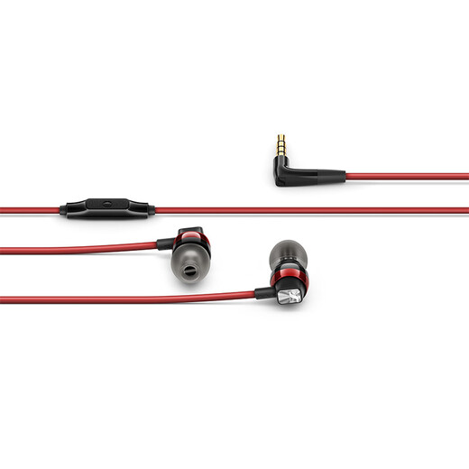森海塞尔（Sennheiser） CX 300S/CX 80S智能线控手机通话耳机 有线入耳式耳机 手机电脑通用 CX 300S 线控版红色