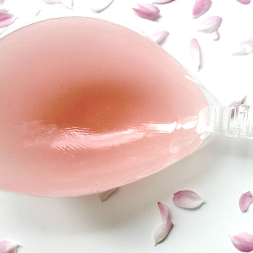 叶兹硅胶胸贴女婚纱用拍照专用小胸显大胸乳贴聚拢上托隐形文胸厚内衣 隐形胸罩 C杯