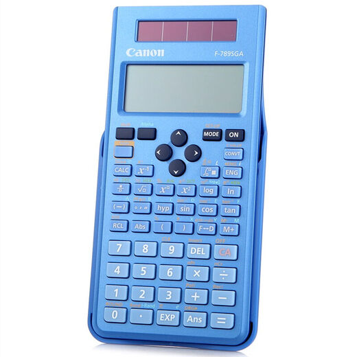 （Canon） F-789SGA 函数科学计算器 高中大学专用 蓝色