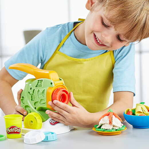 
[70% new] Hasbro (Hasbro) Pelledo Handmade DIY Colorful Clay Creative Kitchen Series Fun Noodle Machine Set Plasticine Children's Gift B9013