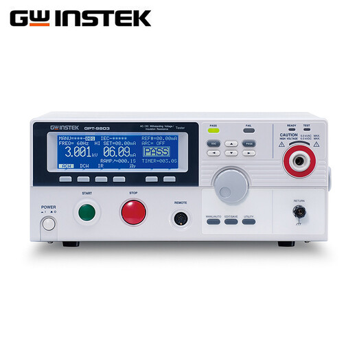 GWINSTEK固纬GPT-9800系列综合安规测试仪交直流耐压绝缘电阻接地电阻 GPT-9904 交直流耐压+绝缘+接地