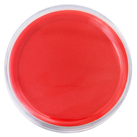 Deli (deli) Plataforma de secado instantáneo de secado rápido Sello de estampilla de goma redonda de impresión transparente Plataforma de impresión transparente rojo y azul Suministros de Oficina de Oficina de Aceite Financiero Rojo Modelo de secado rápido [Rojo]