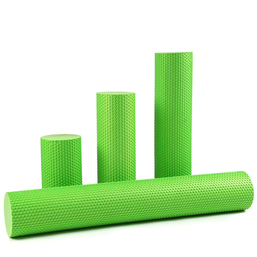Jiyingfei floating point foam roller, muscle relaxation massage roller, yoga auxiliary massage stick, Pilates exercise 90cm