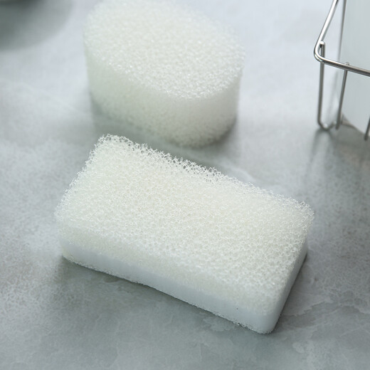 NetEase carefully selects double-sided three-layer ultra-thick wear-resistant pot-protecting dishwashing sponge, scouring pad, dishwashing brush, dishwashing artifact, powerful degreasing tool, double-sided usable, three packs