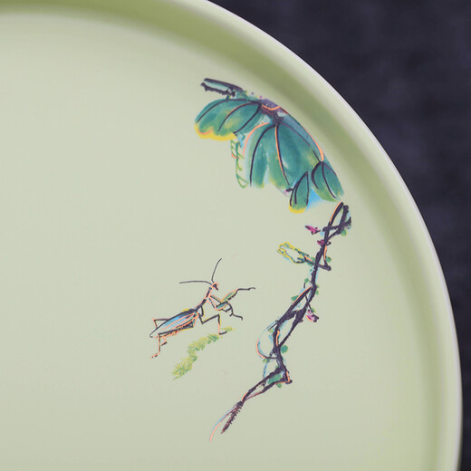 Shengtianxia Jingdezhen ceramic wine set, wine divider, antique tall wine glass, household flask, white wine cup set, Chinese wine bottle, wine cup tray, Cuiyumantang-wine set-1 pot, 10 cups, 1 tray