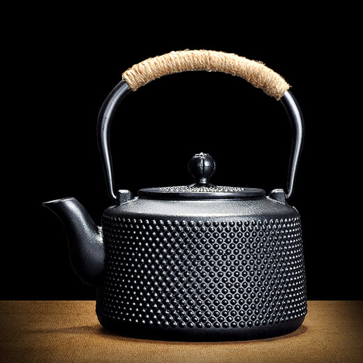 Tangfeng Tangfeng iron kettle southern uncoated cast iron old iron kettle boiling water boiling tea kettle Venerable iron kettle 1.5 liters (168)