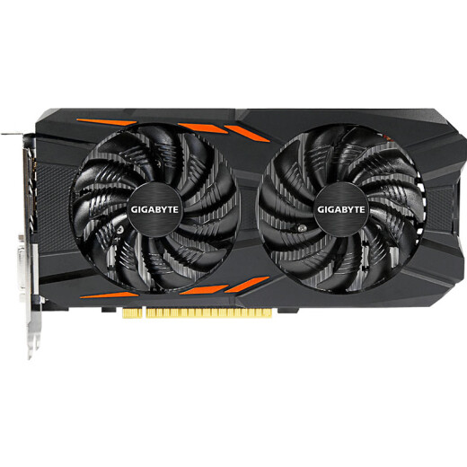 【7成新】技嘉(GIGABYTE)GeForce GTX 1050 WF2OC 1392-1506MHz/7008MHz 2G/128bit游戏显卡
