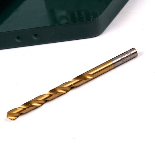 Bosch (BOSCH) drill bits 13 pieces titanium-plated electric drill drilling bits Bosch electric drill bits metal twist drill bits hole opening straight handle Bosch 13 pieces titanium-plated drill bits set