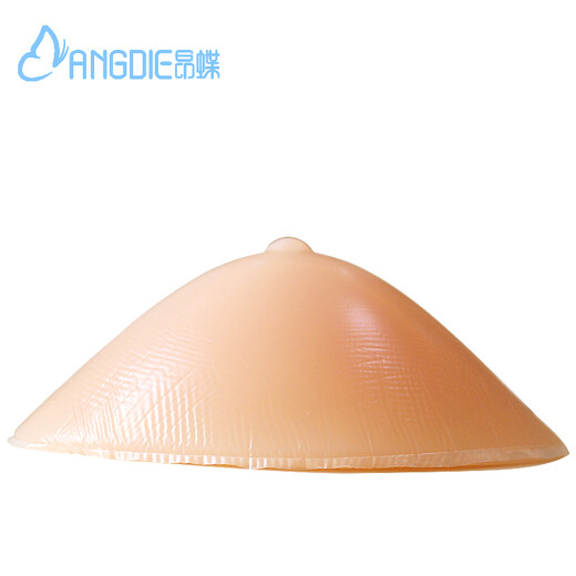 Angdie Prosthetic Breasts, Breast Pads, Postoperative Special Silicone Breast Triangle Underarm Compensation, Skin Color VDTR3 (165g)