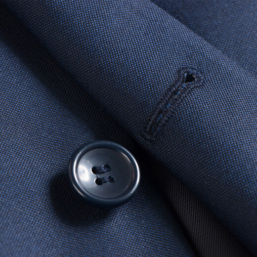 Hongdu Suit Men's Suit Wool Business Formal Professional Wear Groom Wedding Dress AJ5918-1C XL 180