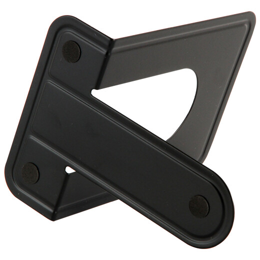 Deli Book Stand Metal Classification Book Clip Reading Book Clip Bookshelf Table Student Library Bookstop Bookshelf Stand Bookshelf Clip Separation Board [Two pieces/one price] [Medium black 2 pieces] High 17.5cm 9272