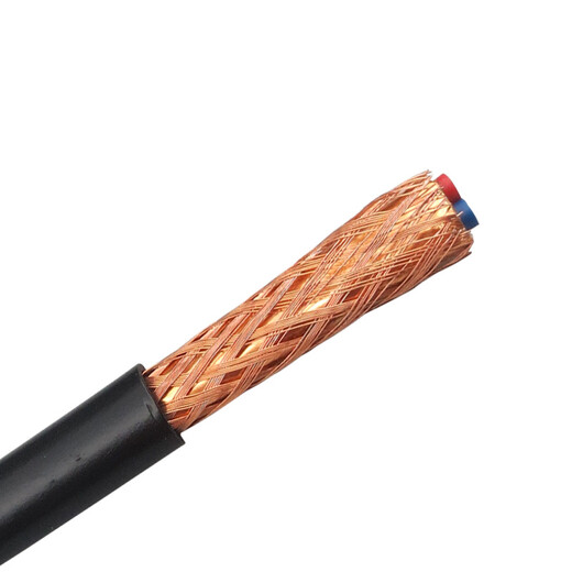 APESD Shield Kabel Audiokabel Kommunikationssignallinie RVVP Two Core 4 Core 0,5/1,0/1,5 Quadratmantelkabel Nationales Standard Pure Copper Double Shield Signal Control Line Mikrofonkabel -Audiokabel Dual abgeschirmtes Audiokabel 2*1,5 50 Meter