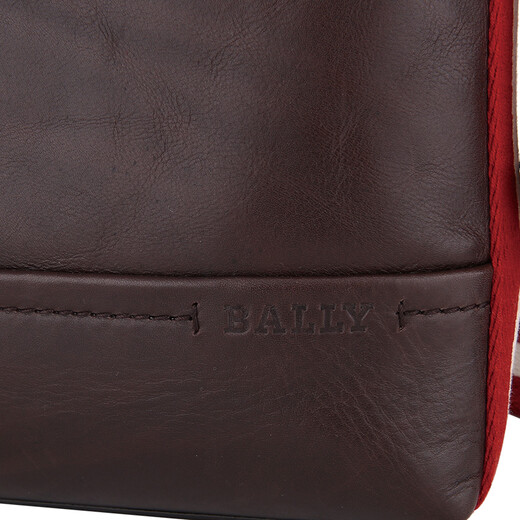 Bally Bally Men's Brown Leather Bag Trezzini 381