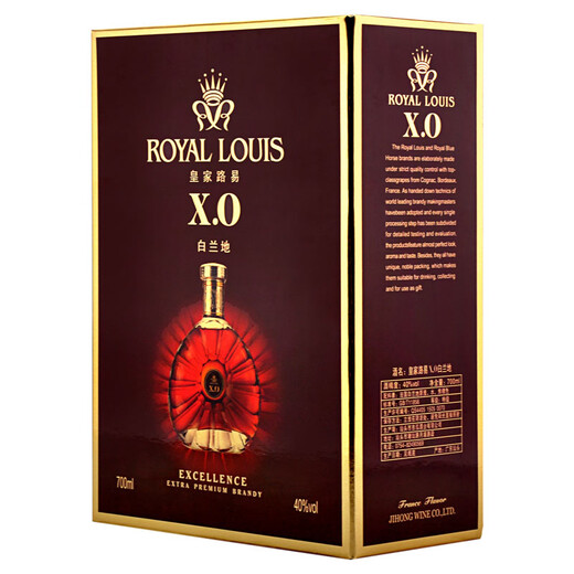 Royal Louis Wine Xo Brandy 40 grados 700ml 929 Caja de regalo individual