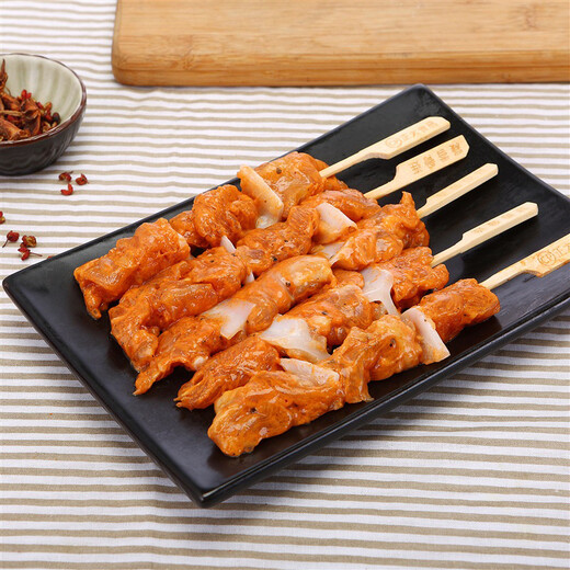 CP Zhengda Food (CP) Brocheta de hueso Ningxiang 400g Brocheta de hueso crujiente de pollo con carne de hueso Freidora de aire congelada