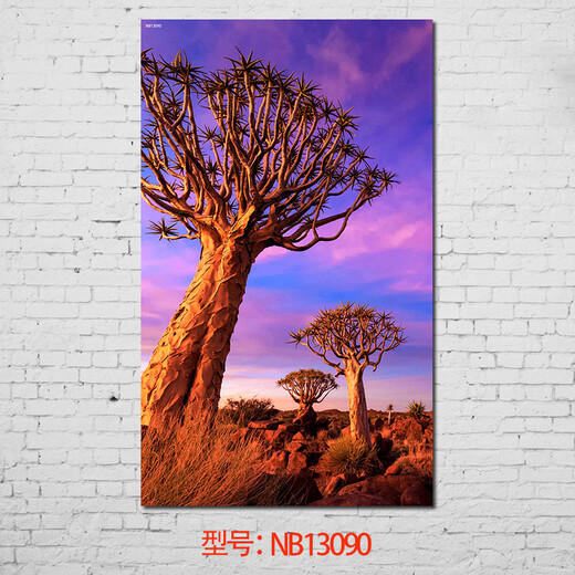 Jumengwu Landscape Poster Architecture Landscape Pastoral Door Bedroom Decoration Pastoral Pastoral Pastoral Pastoral Pastoral Decoration Poster NB13068 50*30cm
