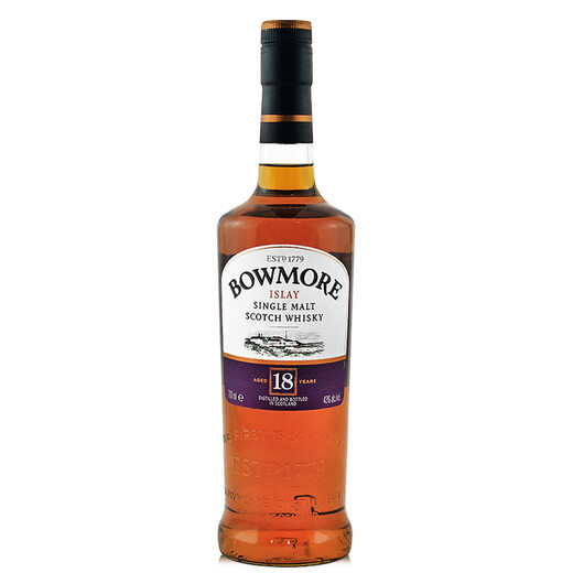 波摩（Bowmore）18年 苏格兰 艾雷岛产区 单一麦芽 威士忌 洋酒 700ml