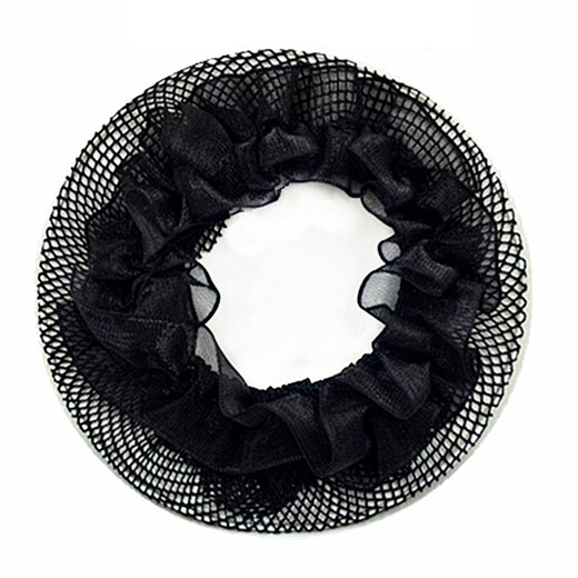 Qingxin Women's Invisible Hair Net Children's Ballet Dance Examination Ballet Hair Waiter Hair Net Pocket Professional Property Lace Hair Net-5 Pack