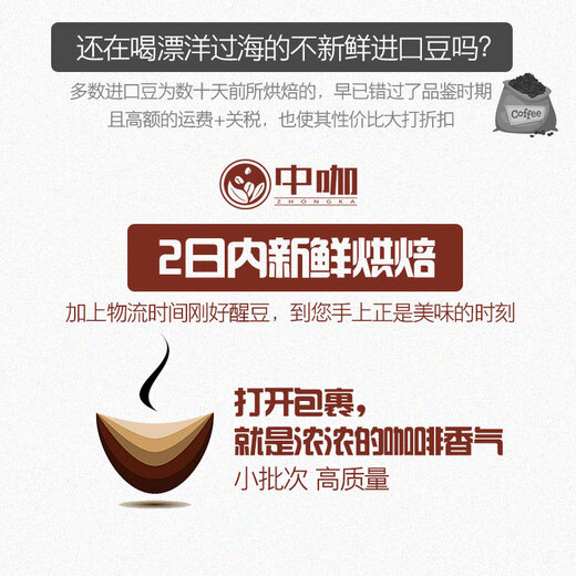 中咖 咖啡豆 黑蜜处理/日晒/铁皮卡大师套装681G 铁皮卡227g*3 咖啡豆