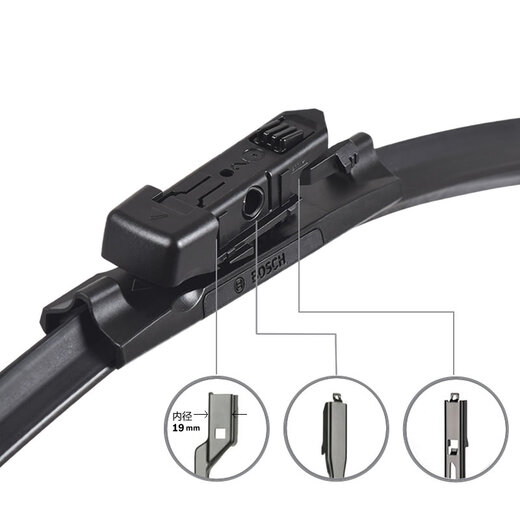 Bosch (BOSCH) Shenyi Boneless Wiper Wiper Blade Wiper Blade Special Vehicle Special Wiper Wiper Appropriate for Mercedes-Benz BMW Tesla Great Wall Havergei 4867 Great Wall Cannon 19-22 models/King Kong Cannon 22 models