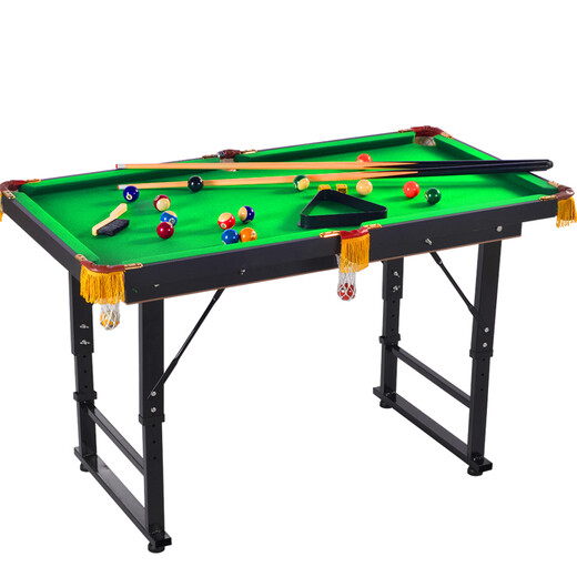 Mengzhang children's billiard table large billiard table snooker billiard table table tennis table two-in-one adult folding home use 1.2 meters long billiard table that can be lifted