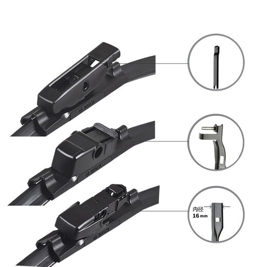 Bosch (BOSCH) Shenyi Boneless Wiper Wiper Blade Wiper Blade Special Vehicle Special Wiper Wiper Appropriate for Mercedes-Benz BMW Tesla Great Wall Havergei 4867 Great Wall Cannon 19-22 models/King Kong Cannon 22 models