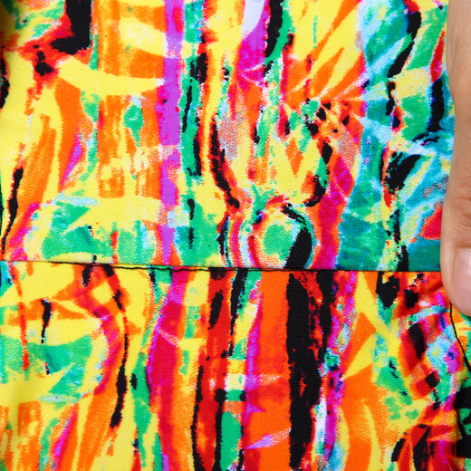 TADDLEE swimming trunks men's sexy low-waist fashion printed swimsuit men's triangle comfortable breathable large size quick-drying adult swimming trunks XF36 L