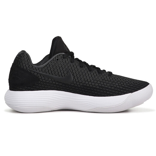 Nike NIKE men's basketball shoes HYPERDUNK anti-slip low-top sneakers 897637-001 black and white 43
