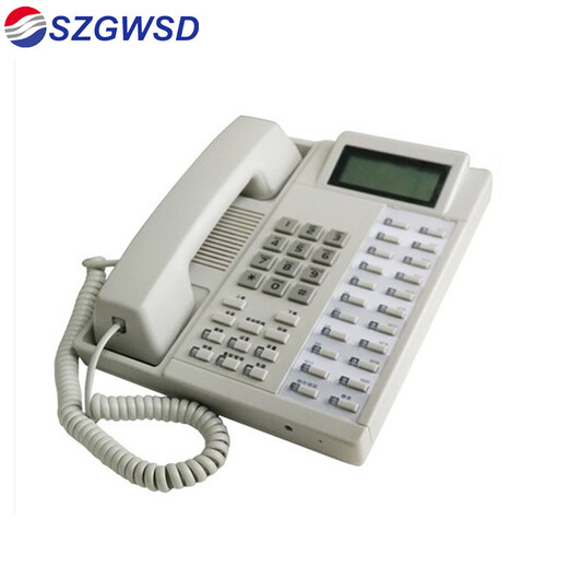 Guowei Times (SZGWSD) front desk telephone switchboard WS848 program-controlled telephone transfer telephone office business telephone hotel function telephone ordinary telephone landline dedicated telephone (applicable to 11C11D9D5F5E5D type)